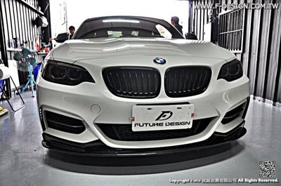 【政銓企業有限公司】BMW F22 MTECH 3D 款 高品質 卡夢 前下巴 CARBON 前下  現貨 免費安裝
