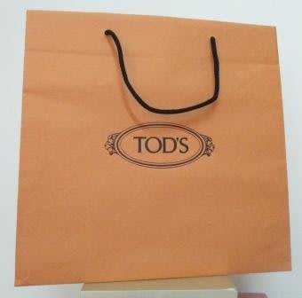 ~TOD'S 橫式 紙袋/提袋 36x35x12cm 編號5~