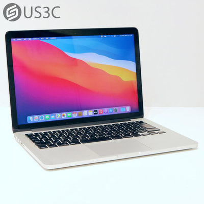 【US3C-青海店】【一元起標】2013年末 Apple MacBook Pro Retina 13吋 i5 2.4G 4G 128G SSD 二手筆電