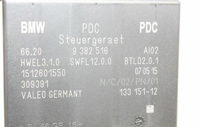 阿德，BMW MINI COOPER F55 Cooper PDC 停車距離電腦 倒車雷達 駐車雷達9382516