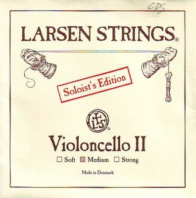 皇家樂器~全新LARSEN STRINGS丹麥原裝SOLO D弦 大提琴弦