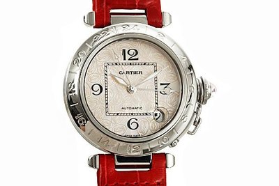 Cartier 卡地亞 Pasha 系列不鏽鋼自動腕錶-35MM