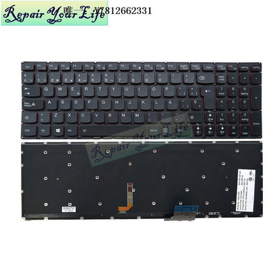 電腦零件適用聯想Y50P Y50 Y50-70 U530 U530P Y70-80 U530P背光鍵盤SP筆電配件