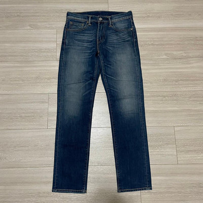 Levi's levis 04511-1802 W29 L32 SKINNY 藍刷色窄版牛仔長褲 511