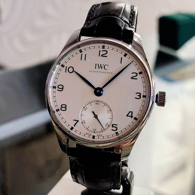 【個人藏錶】 IWC 萬國錶 IW358304 新款葡萄牙 藍鋼針 透背機芯 40mm 2021年 全套 保固內 台南二手錶