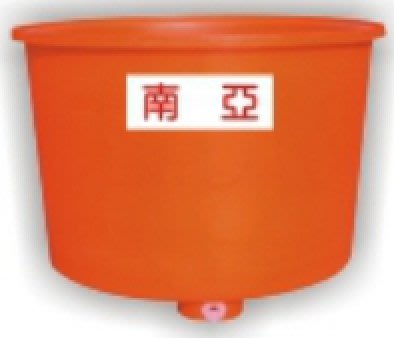 強化橘色塑膠桶(圓形)M-6000 萬能桶、普利桶、耐酸桶、水桶、布車桶、運輸桶、養殖、PE桶、普力桶、萬能桶、運輸桶