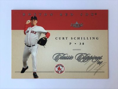 MLB 2004 Fleer Classic Clippings  Curt Schilling #41