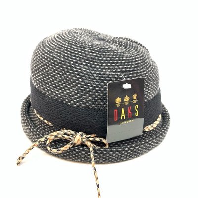 日本進口 DAKS 秋冬款 編織設計 帽子