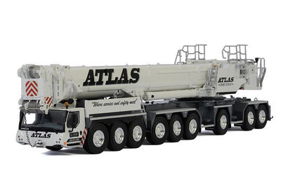 WSI 150 Atlas LTM 1750 起重機合金模型 51-2058