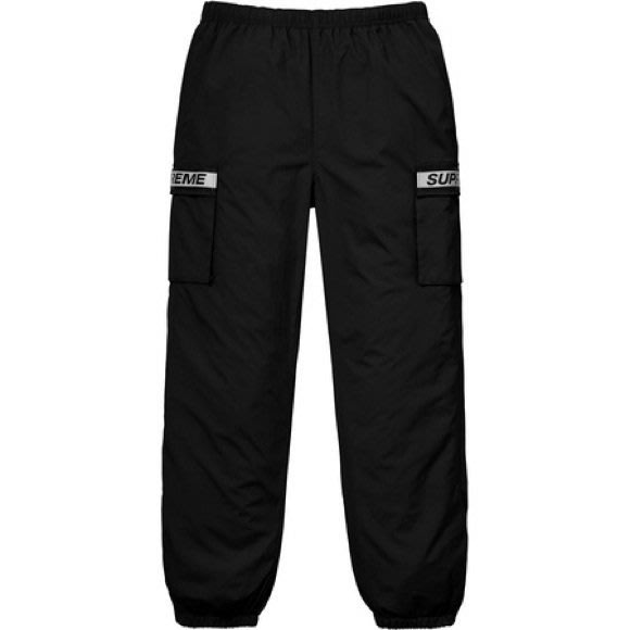 supreme reflective cargo pants