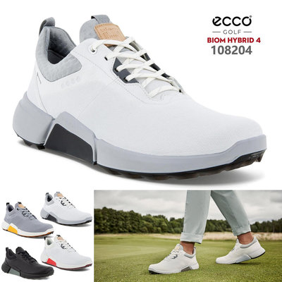 精品代購?新款  ECCO BIOM GOLF Hybrid 4/H4高爾夫男鞋 ecco高爾夫球鞋 升級版 防水108204