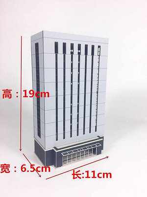 1150高達 火車站場景 建筑場景模型 現代大樓 硬質塑料拼裝模型