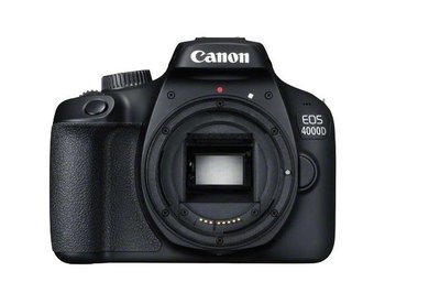 Canon EOS 4000D〔單機身〕1800萬像素 APS-C 入門級 單眼相機 WW