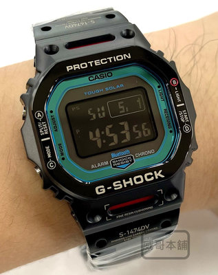 【威哥本舖】G-Shock 全新不鏽鋼改裝實品 GW-B5600改裝 GW-B5600-2 已改含錶（機甲戰士）