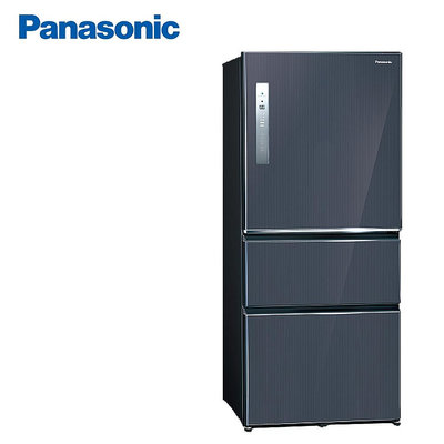 Panasonic 國際牌 610公升 無邊框鋼板 三門冰箱 NR-C611XV 皇家藍B