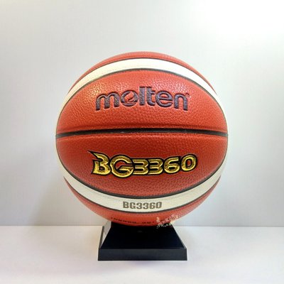 [球友認證] molten籃球， 7號籃球 柔軟舒適吸濕 ，比賽訓練用球，BG3360，另售 NIKE、斯伯丁籃球