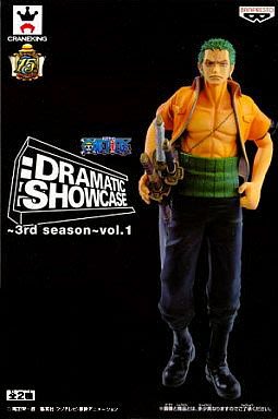 日本正版景品海賊王 航海王 DRAMATIC SHOWCASE 3rd season vol.1 索隆 公仔 日本代購