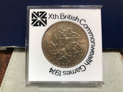 紐西蘭🇳🇿錢幣-1974年「第十屆大英國協運動會紀念幣」