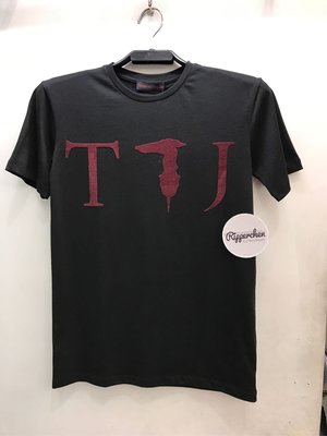 Trussardi jeans 黑白灰三色 螺絲狗 Logo 圓領T恤 全新正品 男裝 歐洲精品