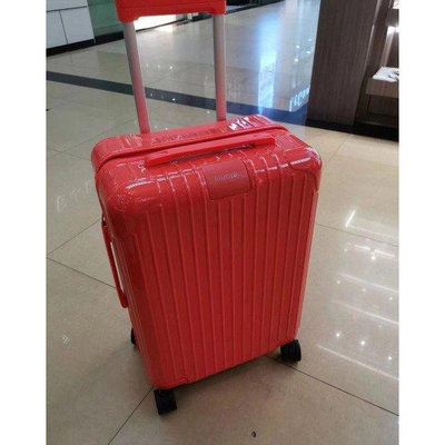 RIMOWA日默瓦 旅行箱 登機箱 pc新款紅色  現貨