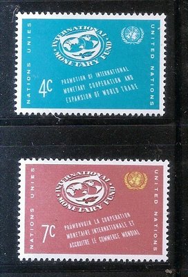 【流動郵幣世界】聯合國1961年國際貨幣基金組織郵票