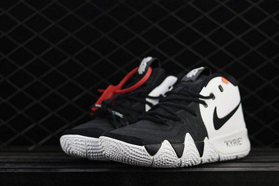 Nike Kyrie 4 歐文4代 拼色黑白 實戰籃球鞋 AJ1691-100【ADIDAS x NIKE】