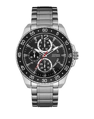 GUESS 男錶 手錶-黑色鏡面46mm W0797G2～全新盒裝