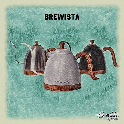 【現貨秒發】Brewista三代四代新款鏽鋼 溫控壺 定溫 咖啡壺 手衝壺泡茶壺