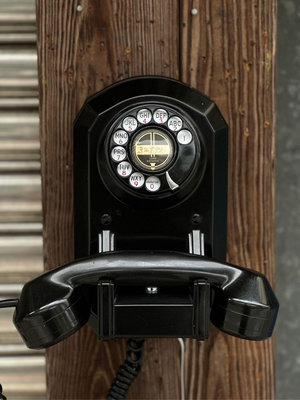 美國 1938年 monophone AE 點唱機 Jukebox 造型 撥盤電話 已經接通 完美