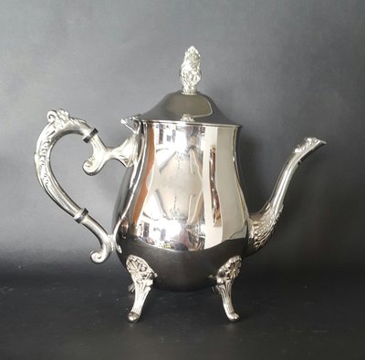 397 高級英國鍍銀壺 Silver Plated Tea Pot Vintage 8吋高
