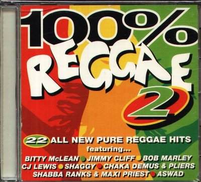 八八 - 100% Reggae, Vol. 2 - DAVE AN SELL COLLINS ASWAD BITTY