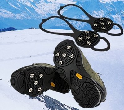冰爪 防滑鞋套 雪地防滑 登山 攀岩 雪地冰爪 5齒冰爪 五齒冰爪 葫蘆鞋套