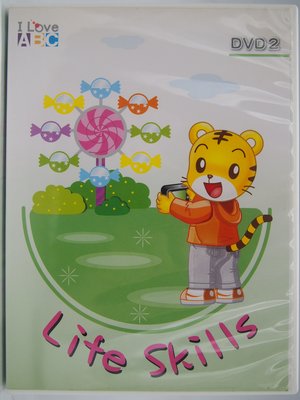 【月界2】Life Skills－I Love ABC DVD 2（絕版）_可愛巧虎島影片DVD光碟　〖少年童書〗CFD