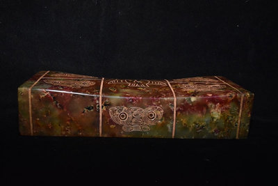 良渚文化老玉枕頭、包漿細膩，，重量2.88千克、1840708【萬寶樓】古玩 收藏 古董