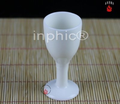 INPHIC-白瓷容量10ml毫升烈酒杯 陶瓷高腳杯 小白酒杯 酒具套裝 酒壺 5個組