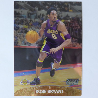~ Kobe Bryant ~2000年Chrome 名人堂/小飛俠/黑曼巴/柯比·布萊恩 金屬設計.NBA球員卡