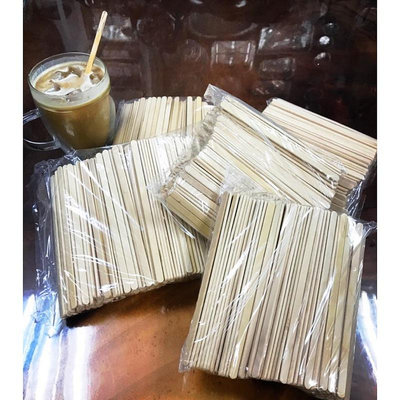 咖啡調棒  咖啡木調棒  紙包木調棒 攪拌棒 14cm 17.8cm 木製（無漂白）250支裝