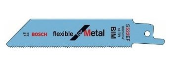 景鴻五金 公司貨 德國 BOSCH 軍刀鋸片 S522EF 金屬用 適合切割金屬板、管材和型材，切割快速 含稅價