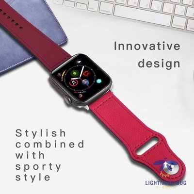 現貨熱銷-新款蘋果7手錶撞色se錶帶 適用Apple Watch6/5/4/3錶帶 iWatch7 40/41mm 45