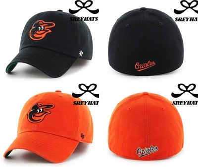 [SREY帽屋]預購＊47 Brand FRANCHISE MLB 巴爾的摩金鶯 經典LOGO 軟版全封老帽 美國限定款