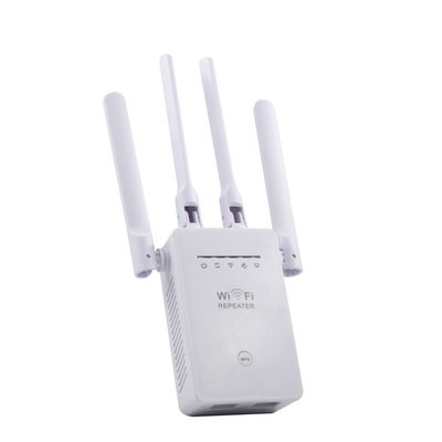 無線中繼器 wifi repeater信號放大中繼器 300M小饅頭mini router#嗨購