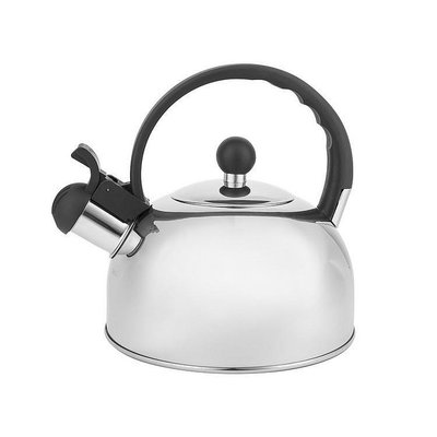 台灣 英國《La Cafetiere》不鏽鋼笛音壺(鏡亮銀1.3L) | 煮水壺 燒水壺