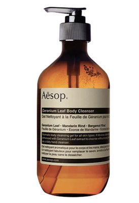 英國直購 Aesop Geranium Leaf Body Cleanser 天竺葵沐浴乳/身體潔膚露 500ml 現貨