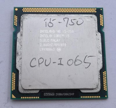 【冠丞3C】INTEL i5-750 1156腳位 CPU 處理器 CPU-I065