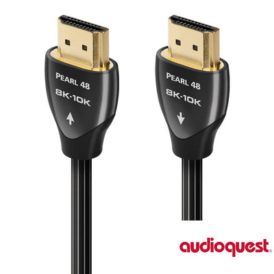 【 反拍樂器 】 AudioQuest 美國線聖 Pearl 48 48Gbps 8K-10K 1M HDMI