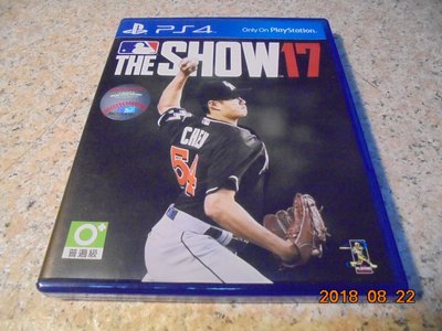 PS4 MLB 17 The Show 美國職棒大聯盟17 英文版 直購價600元 桃園《蝦米小鋪》