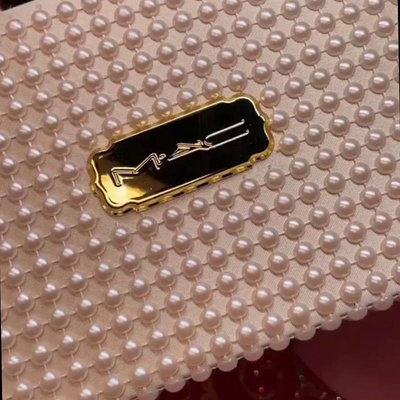 現貨 2022年新款圣誕限定mac啵緞珍珠口紅禮盒首飾盒五件套12只裝