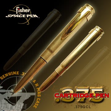 【angel 精品館 】 美國 太空筆 Fisher Space Pen Military子彈造型太空筆 375GCL