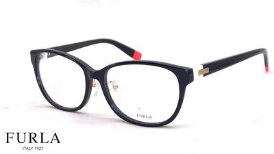 【本閣】FURLA VU4942K 義大利精品光學眼鏡大方膠框 男女黑白紅色 與DIOR同型 亞洲規格鼻墊