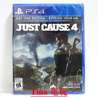 全新 PS4/PS5游戲光盤 正當防衛4 Just Cause 4 中文英文English